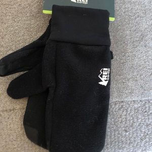 REI fleece mittens